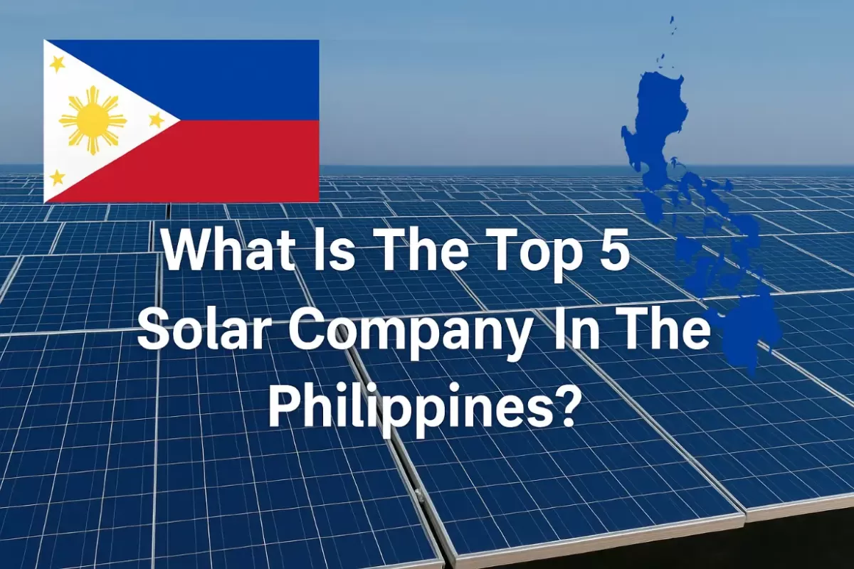What Is The Top 5 Solar Company In The Philippines ? [Updated 2025]