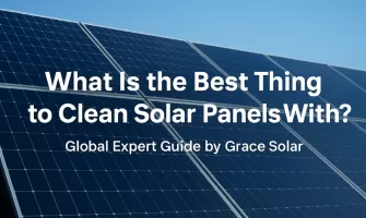 ما أفضل طريقة لتنظيف الألواح الشمسية؟ دليل الخبراء العالمي من Grace Solar ما أفضل طريقة لتنظيف الألواح الشمسية؟ دليل الخبراء العالمي من Grace Solar