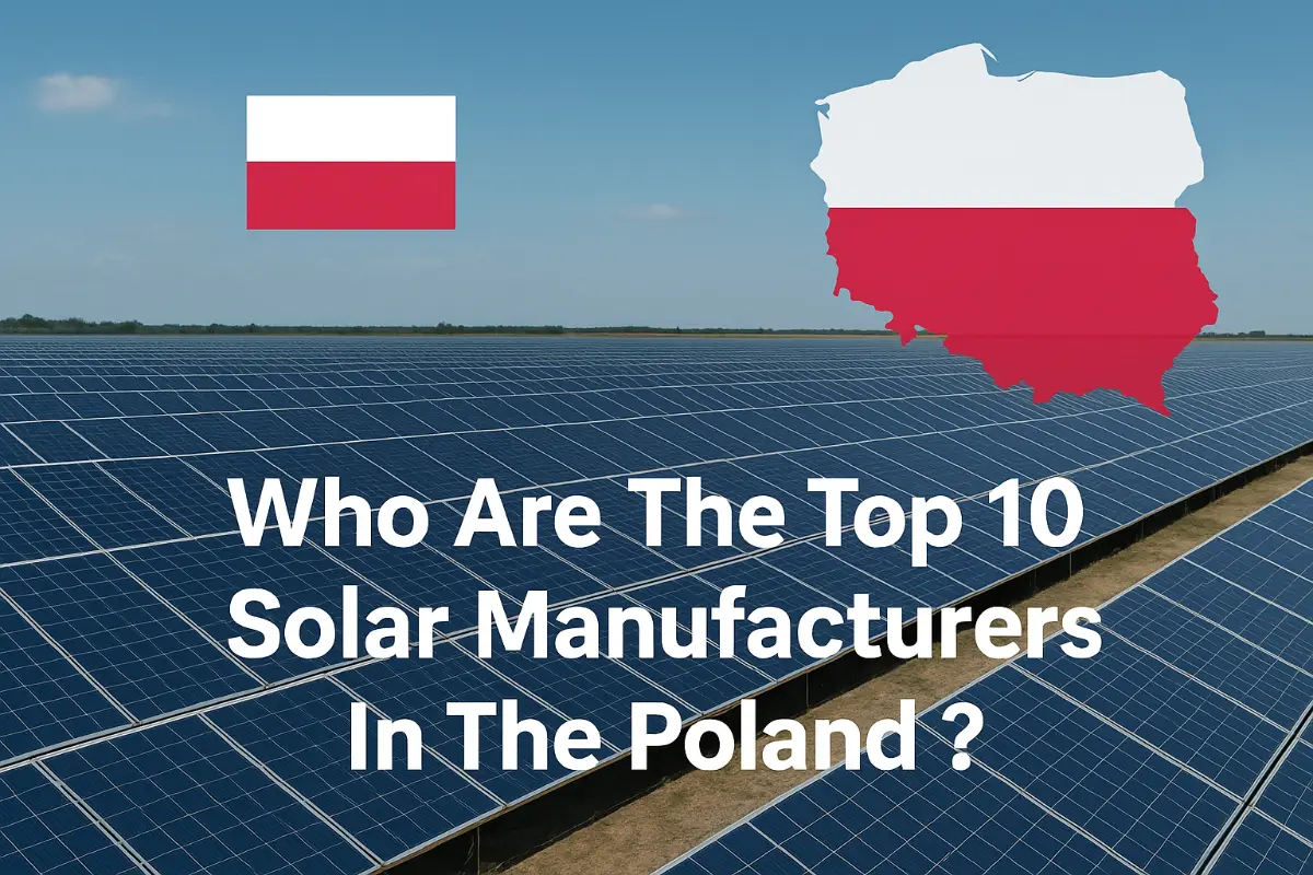 ¿Quiénes son los 10 principales fabricantes de energía solar en Polonia ?
