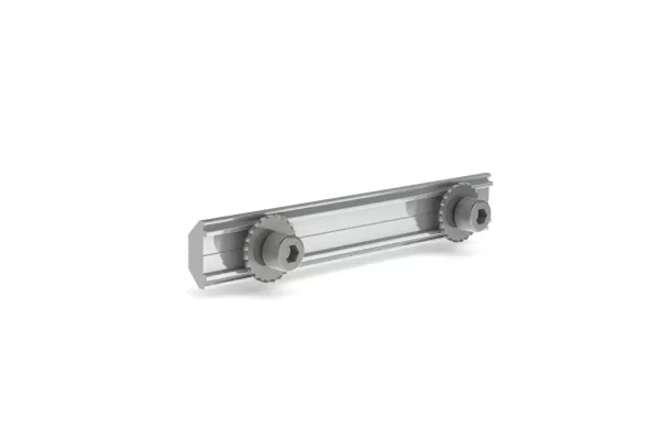 Rail Splice - DR Rail Splice with Ground Washer ( GS-DR-SP-GW )