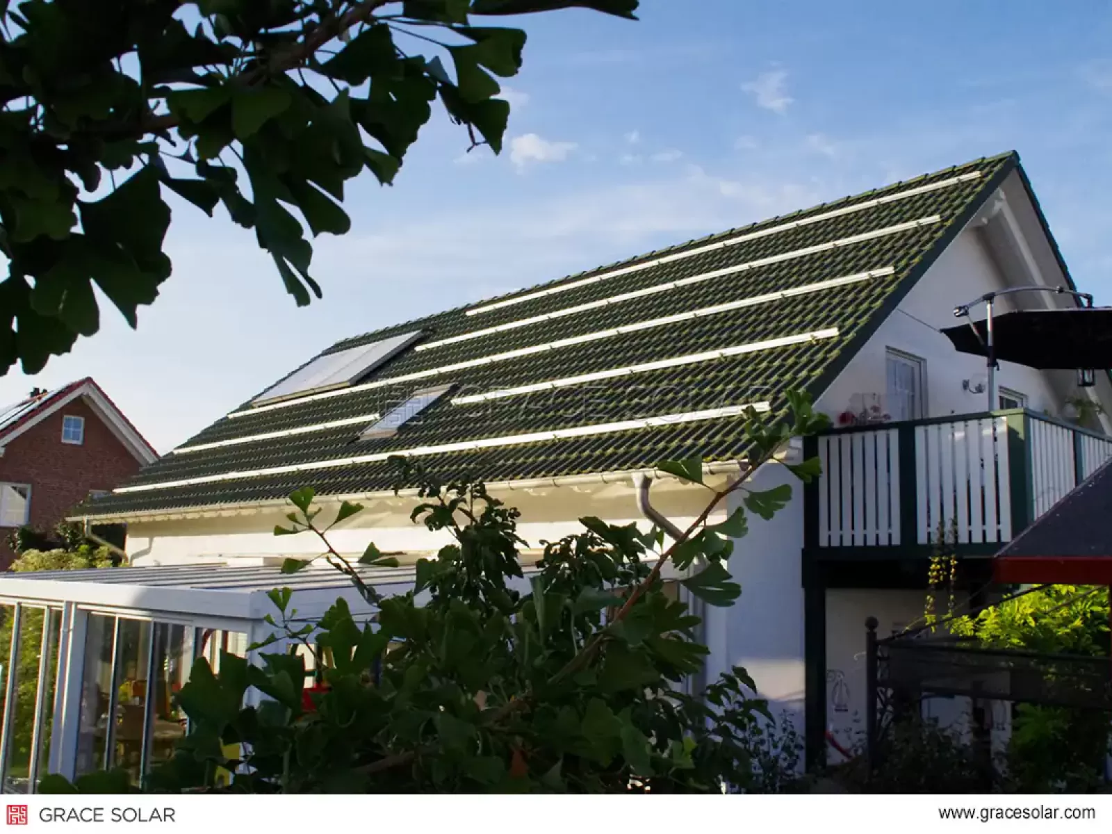 Système de Montage Solaire Toiture 18KW en Allemagne