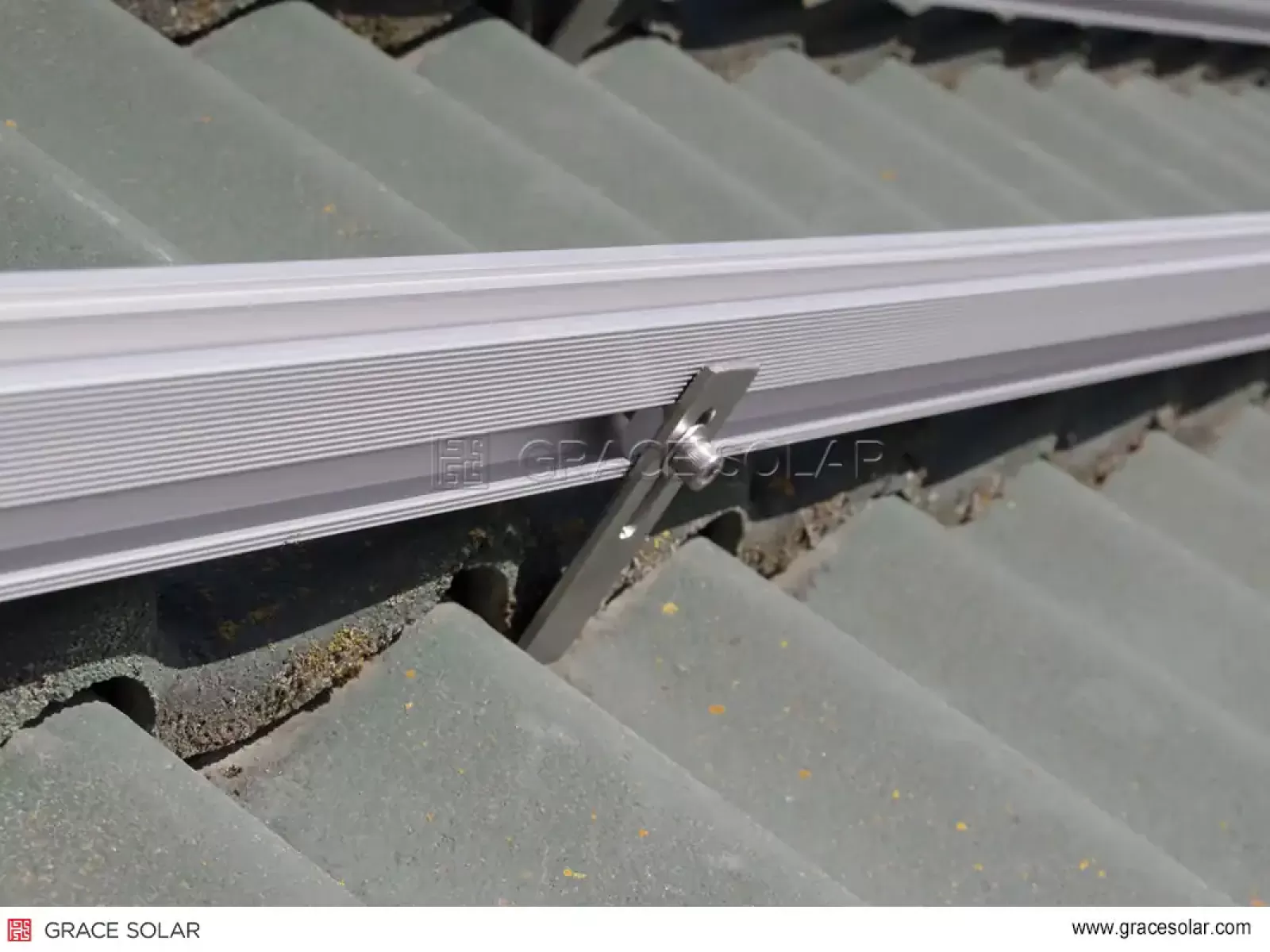 Gros-plan Supports Aluminium Anticorrosion (Certifié CE)