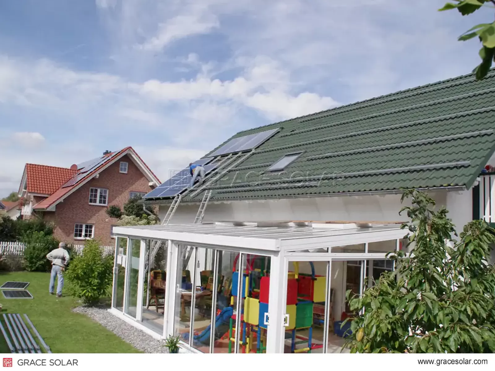 Système Montage Photovoltaïque Grace Solar Installation Complète Allemagne