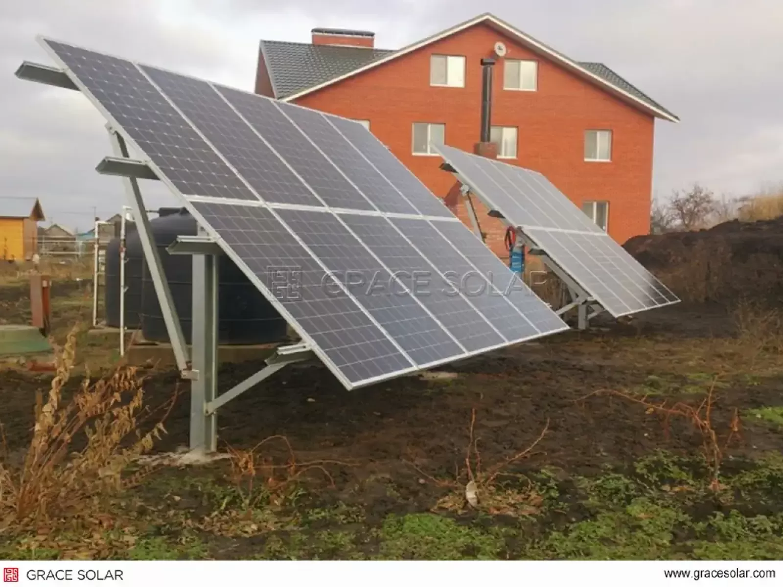 Pieux solaires pour climats extrêmes