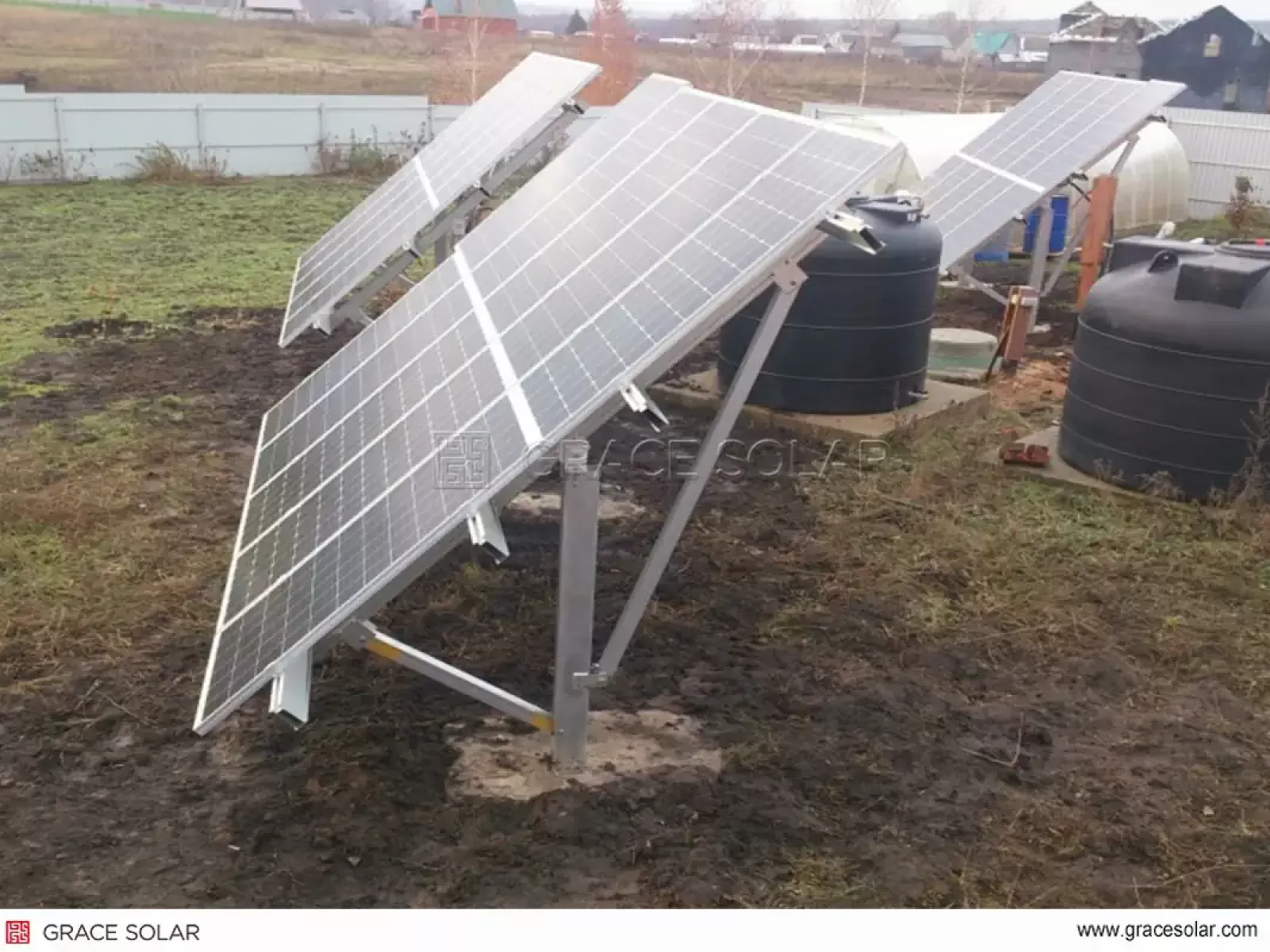 Système de suivi solaire achevé en Russie