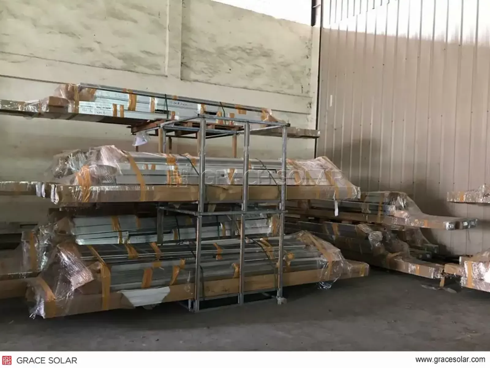 Structure PV Adaptée Climat Tropical