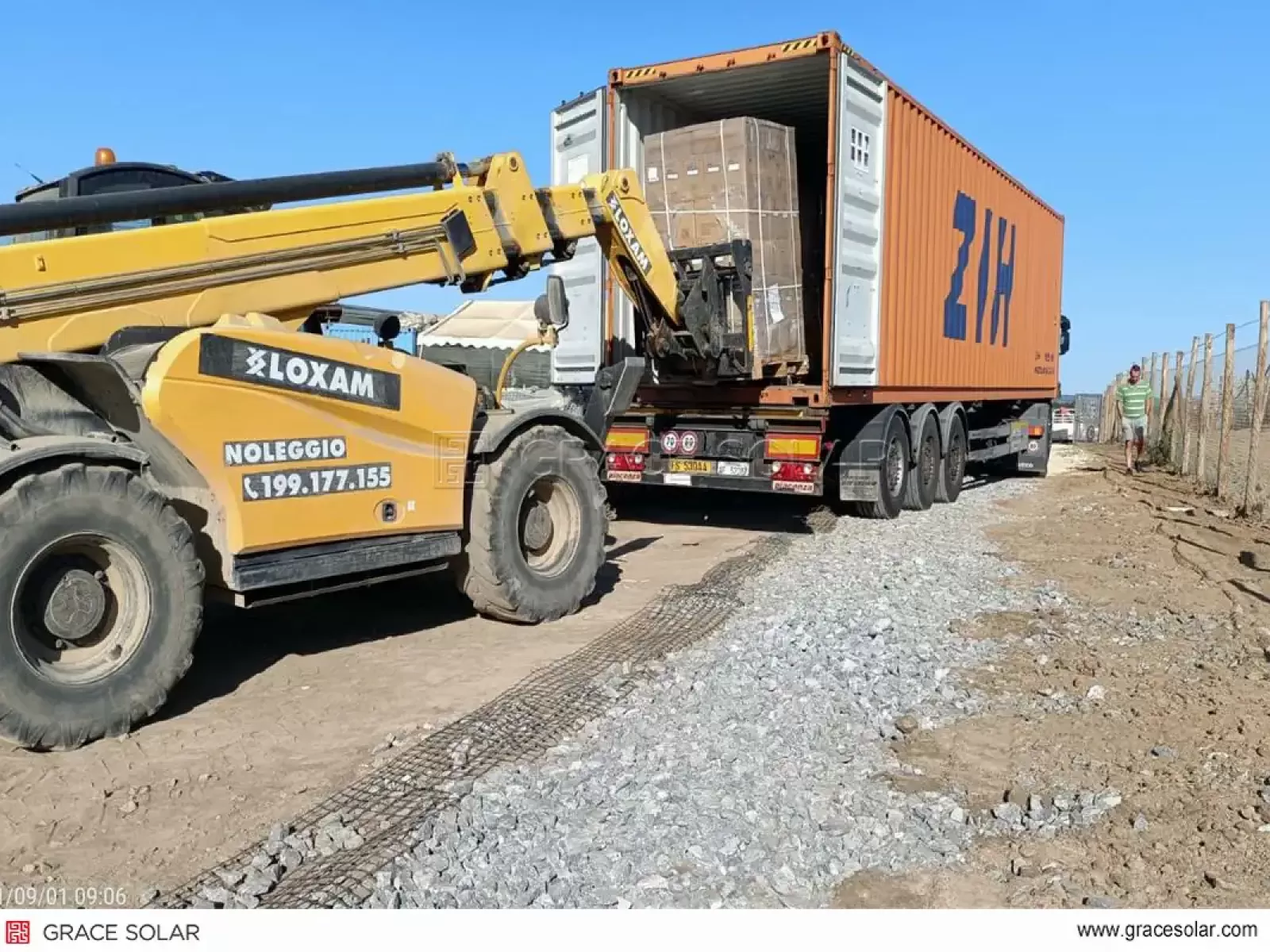 Parc Solaire de 3,8 MW en Italie avec Trackers Dynamiques