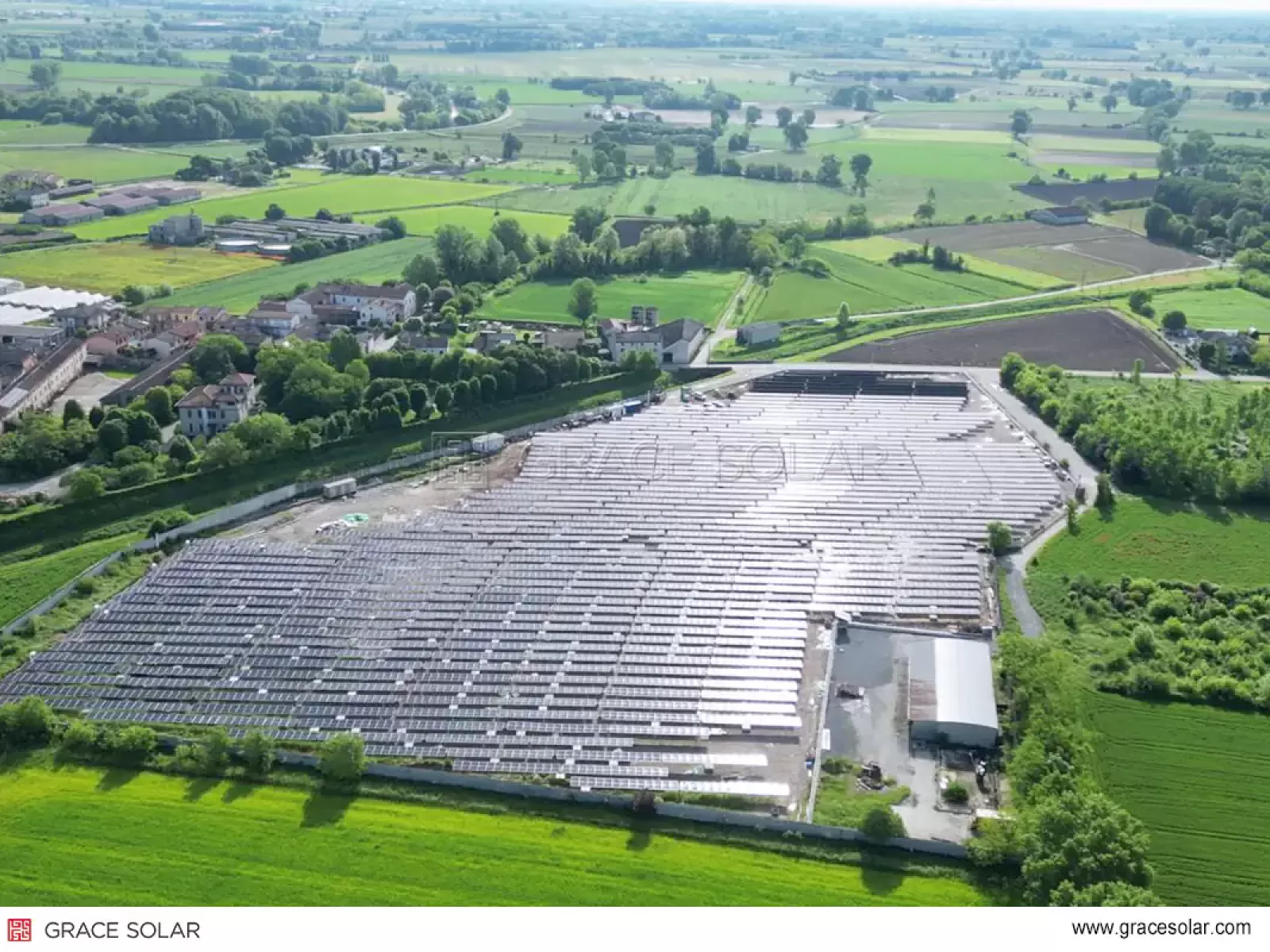 Système de Suivi Solaire 4MW de Grace Solar en Italie