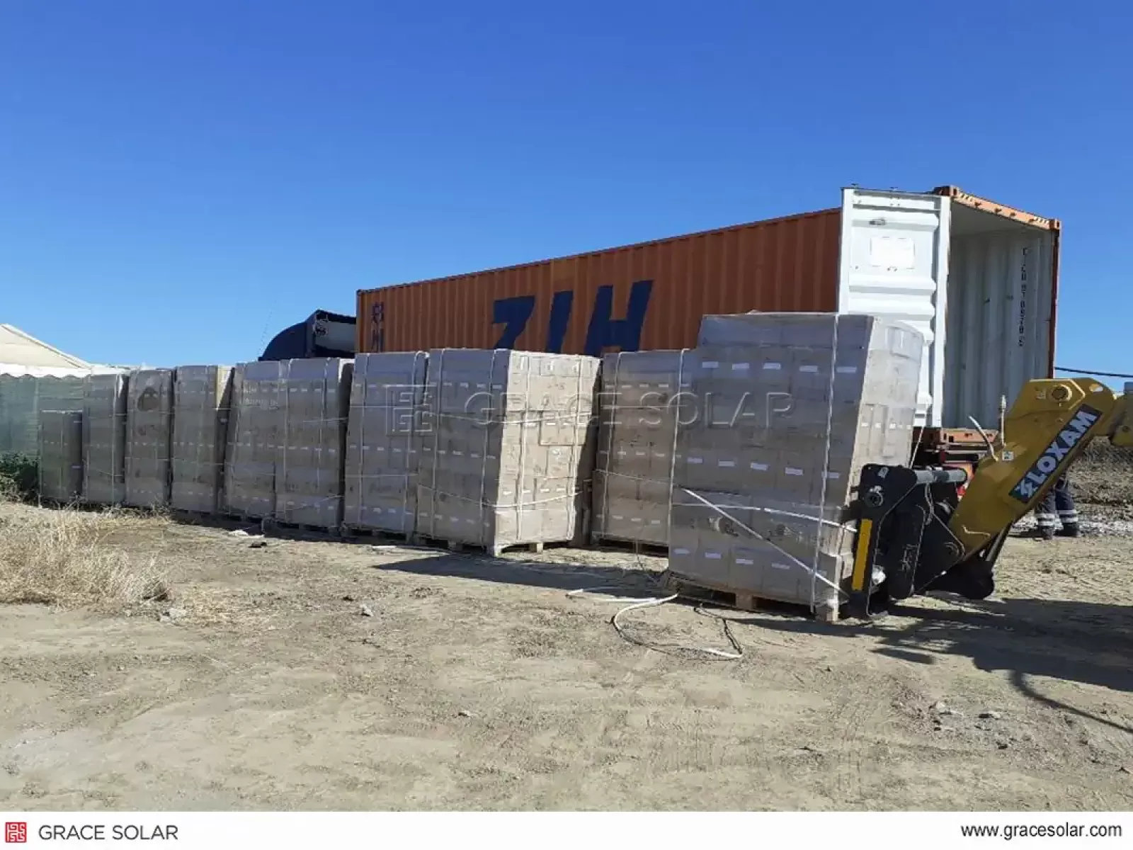 Grande Centrale de Suivi Solaire par Grace Solar