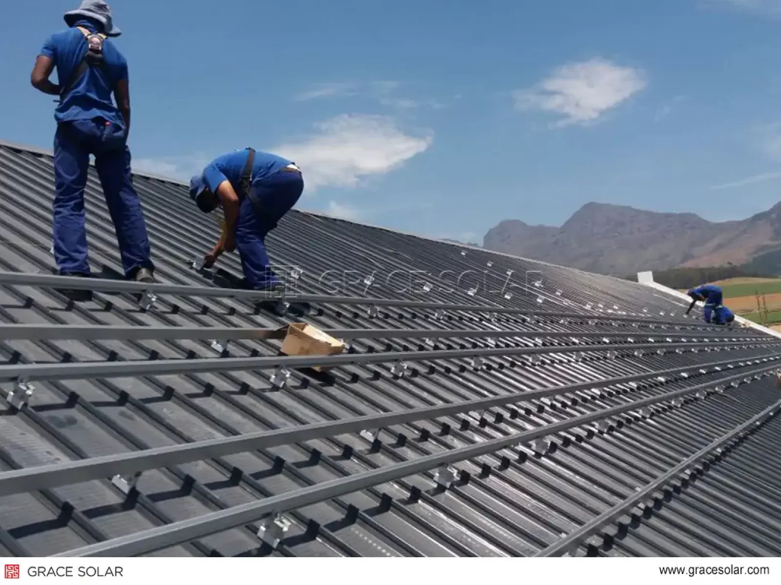 Installation du Système Solaire de Toiture Grace Solar en Australie
