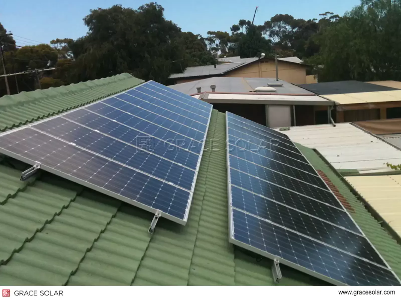 Système de Montage Solaire Grace Solar 3.8kW – Aperçu Complet de l'Installation