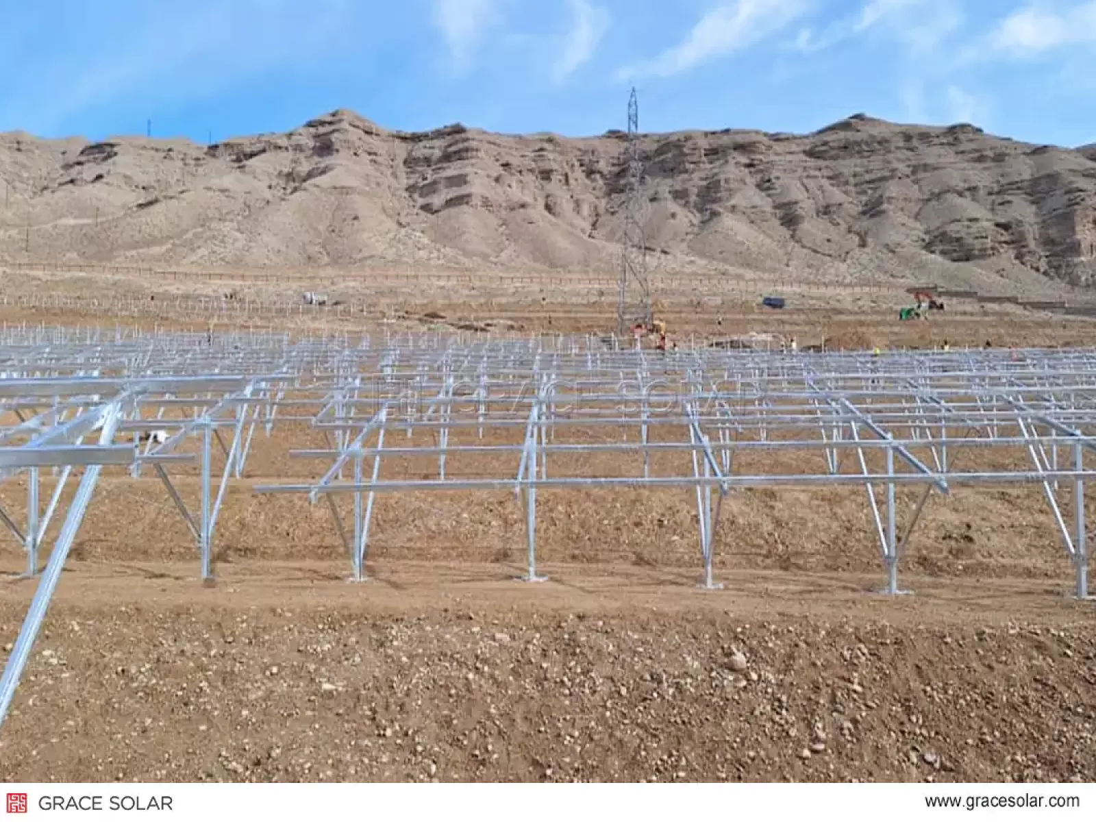 Installation Solaire Ajustable 10MW en Zone Aride