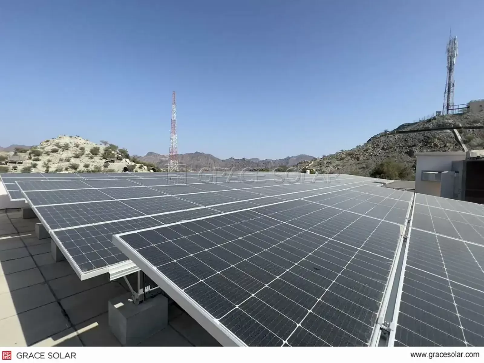 Grace Solar Rooftop Mounting System in Dubai: Full Installation Overview