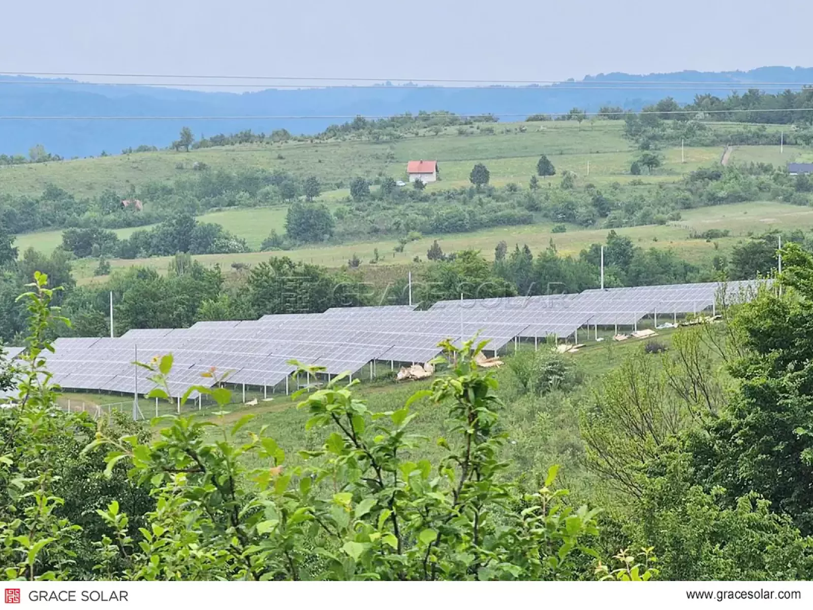 Adaptation au terrain complexe du projet 3MW