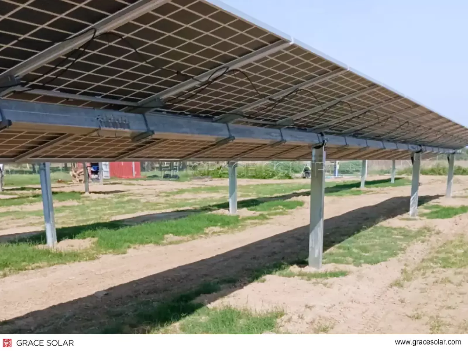 ​​GS-Smart Ground Mount System – Bulgaria 8.5MW Project Panorama​​