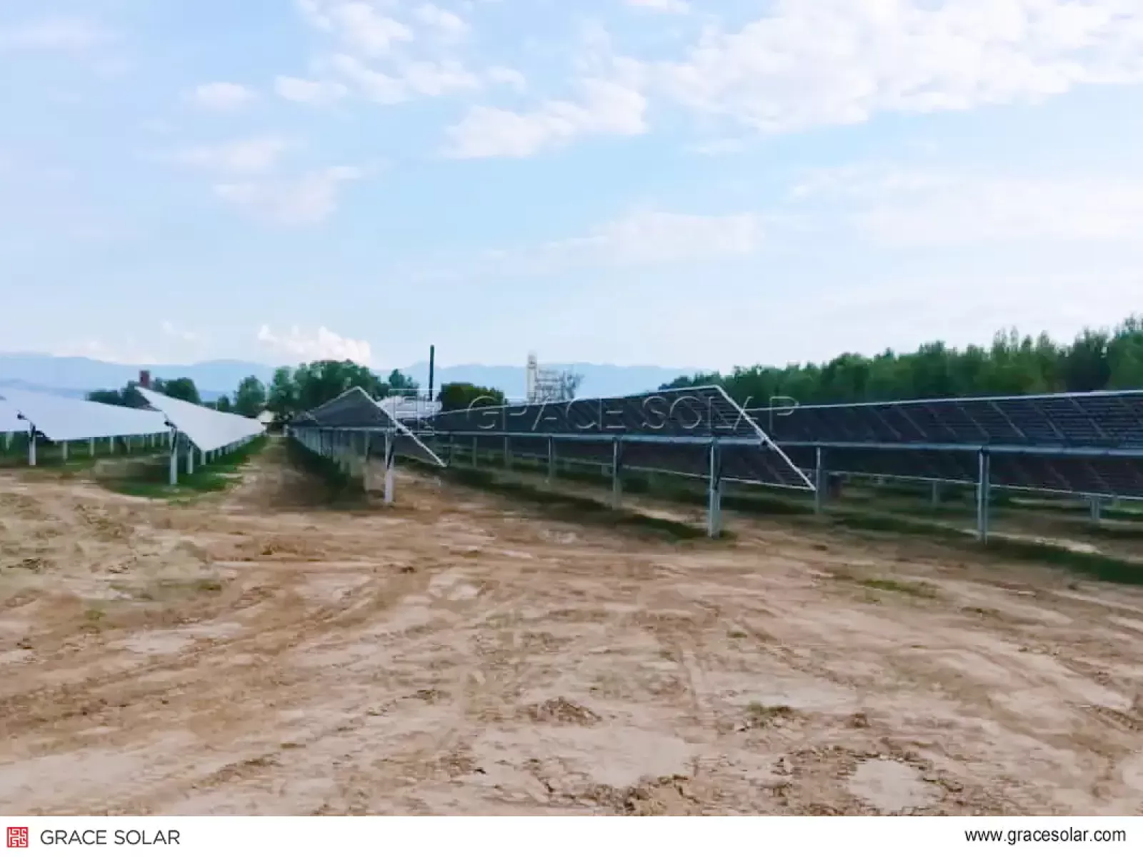 ​​Grace Solar’s GS-Light Tracker – Advanced Energy Yield Optimization​​