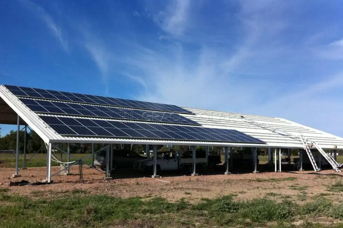 Solar mounting systems deployment in Oceania - Technical portfolio visualization with climate resilience data