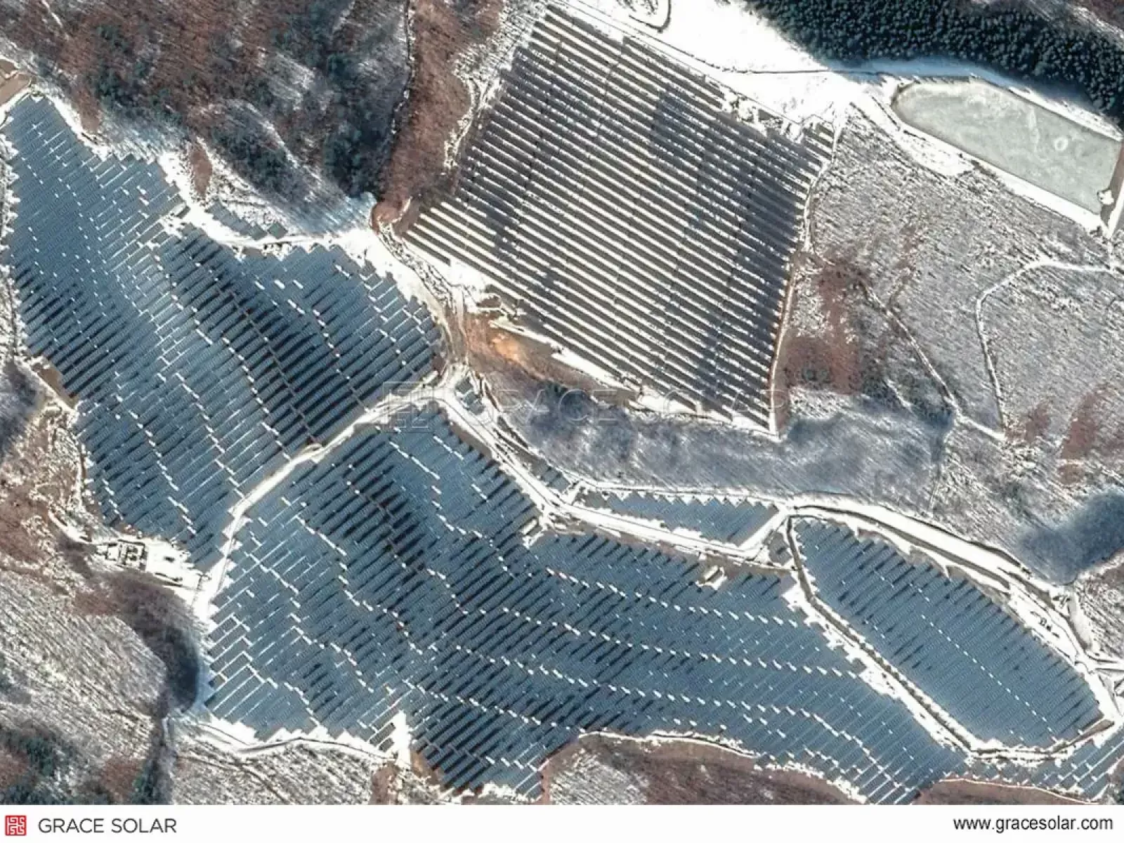 Installation du système de suivi solaire de Grace Solar à Miyagi Sendai, Japon