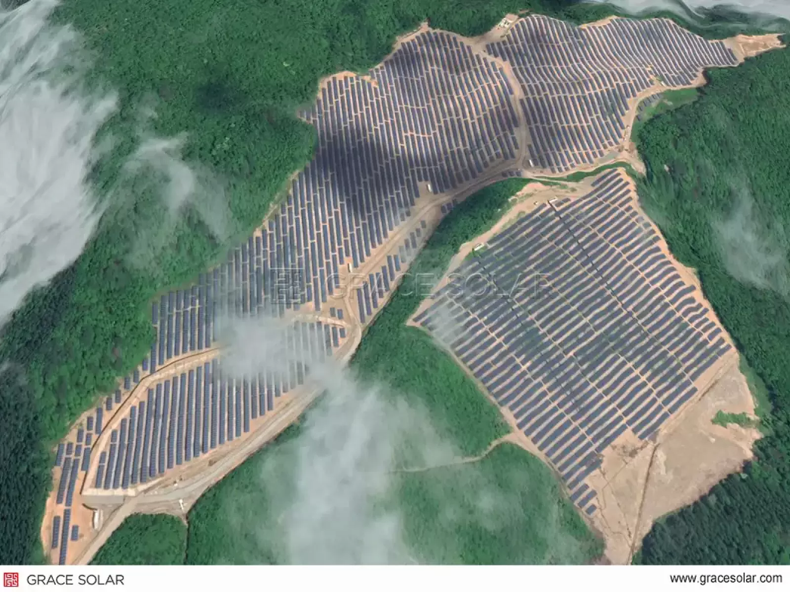 Centrale solaire 38MW avec technologie GS-Light et IA