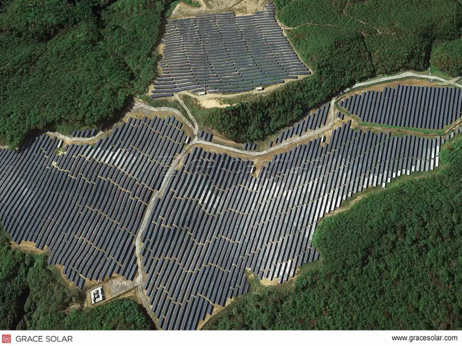 Centrale solaire 38MW avec technologie GS-Light et IA