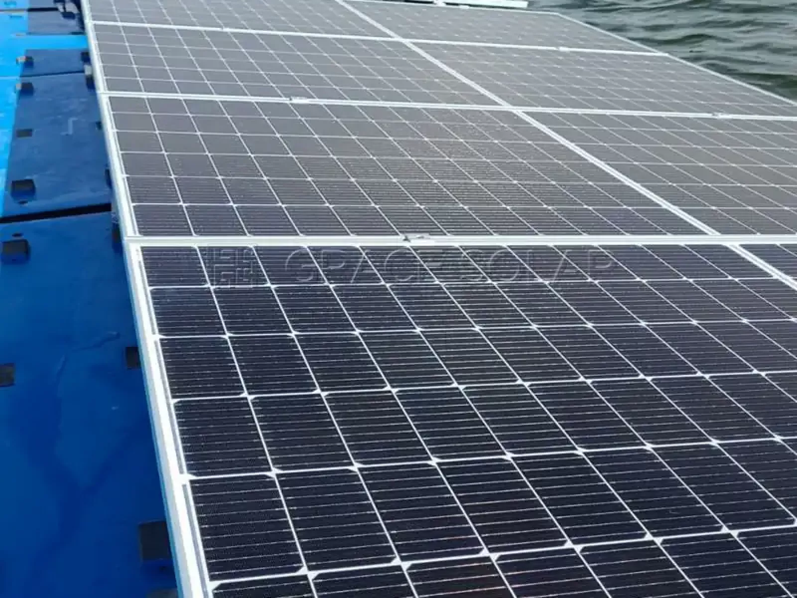 ​​Completed Floating Solar Power Plant by Grace Solar, Israel (3MW)