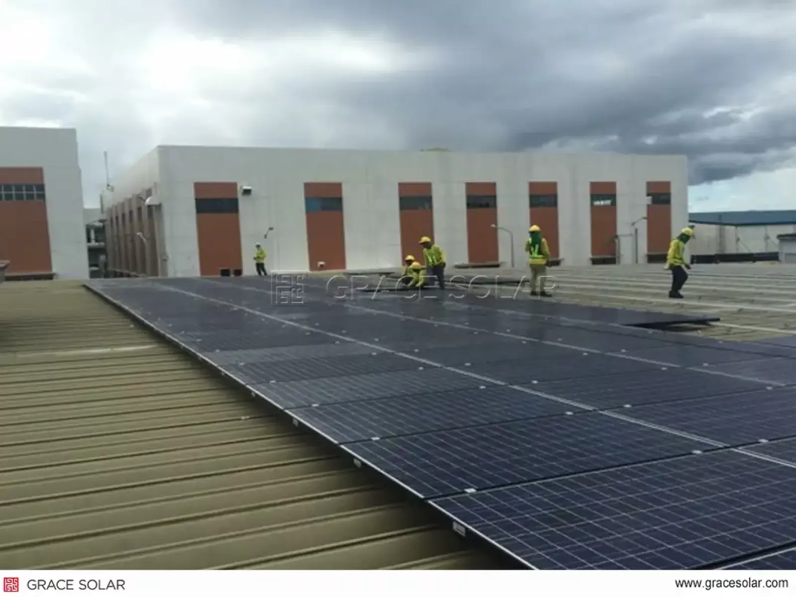 Supports en aluminium pour toits plats