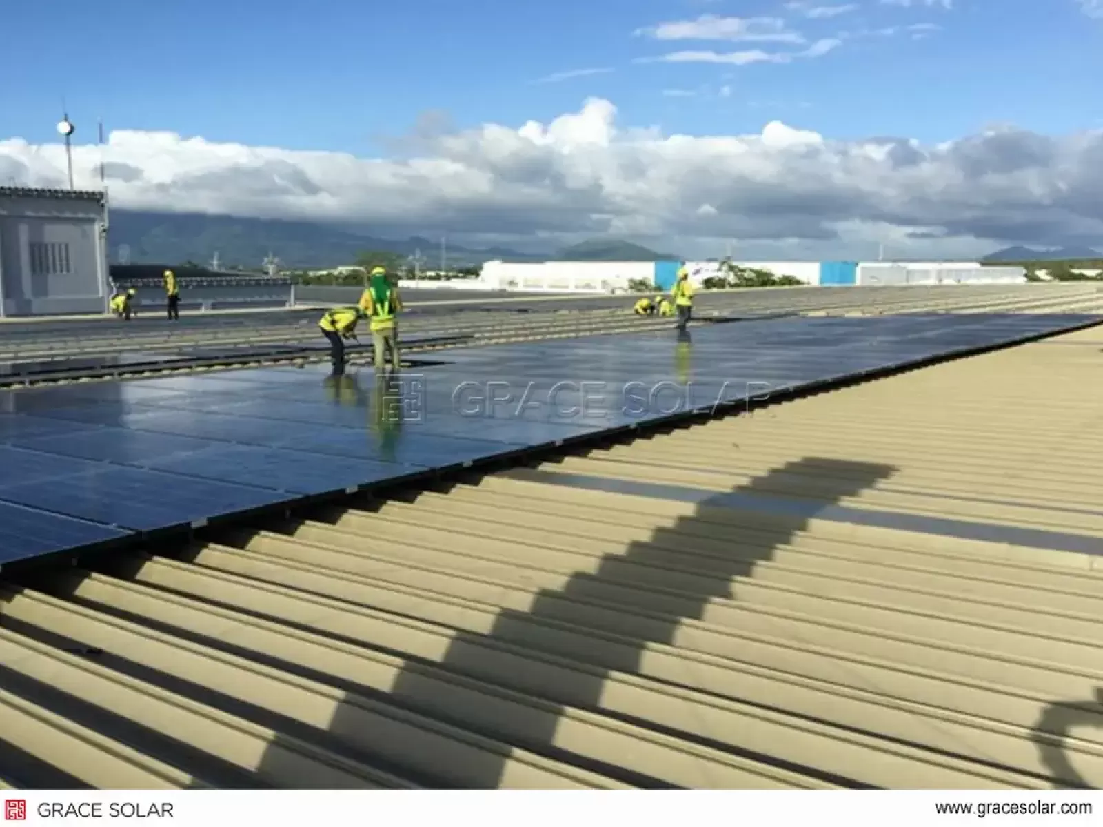 Structure photovoltaïque de 200KW en Asie du Sud-Est