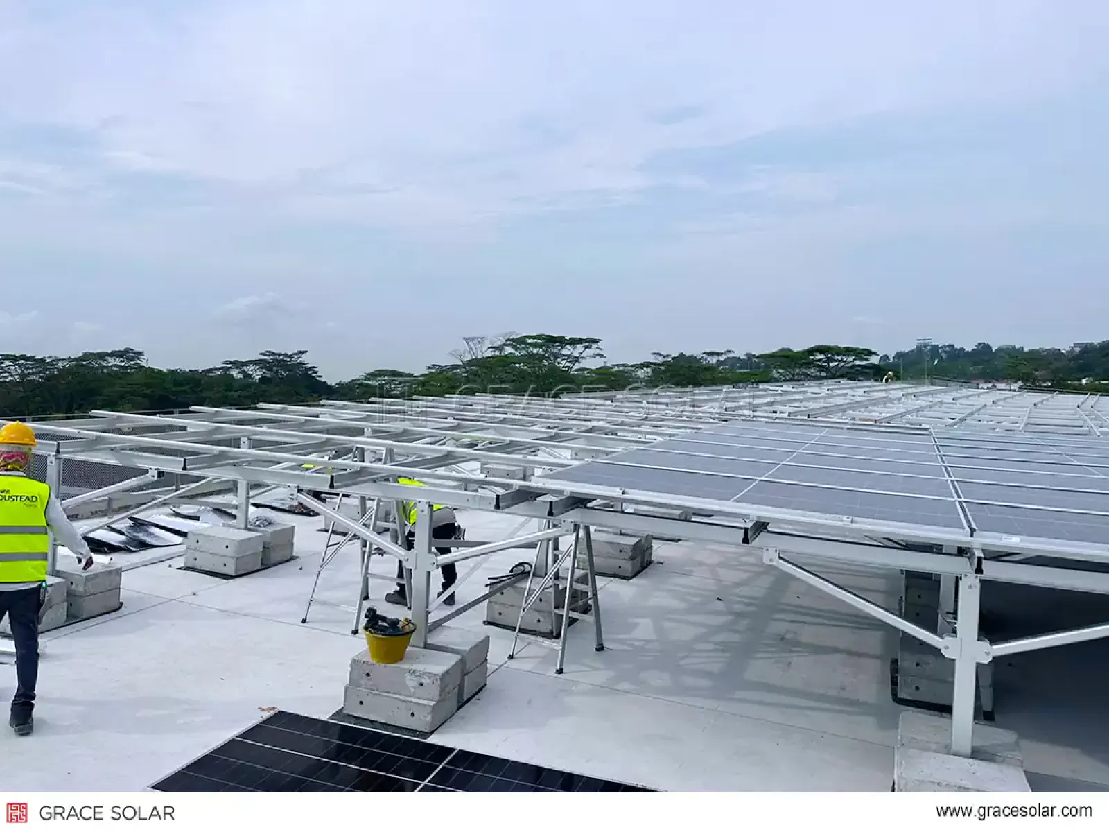 Integrated Rooftop Design: Singapore Solar Farm Mounting System