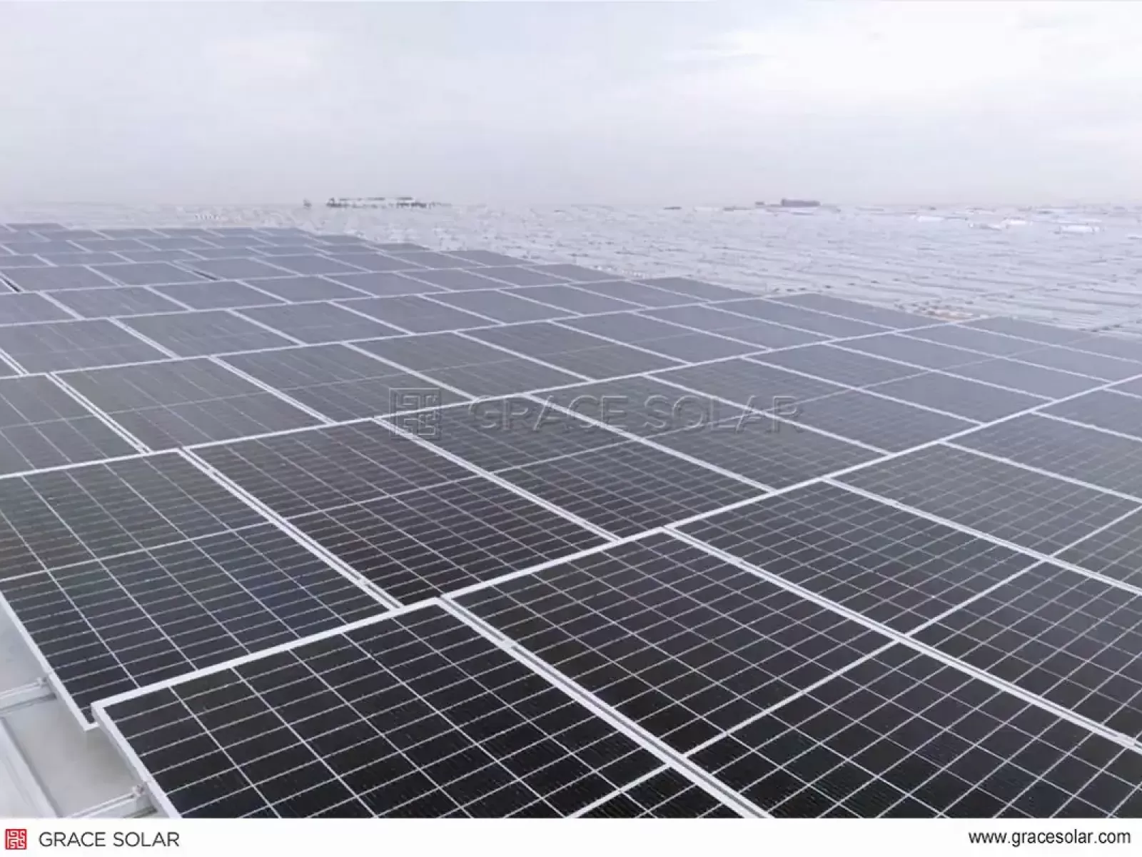 Grace Solar Singapore 3MW Rooftop PV System Full Installation Showcase