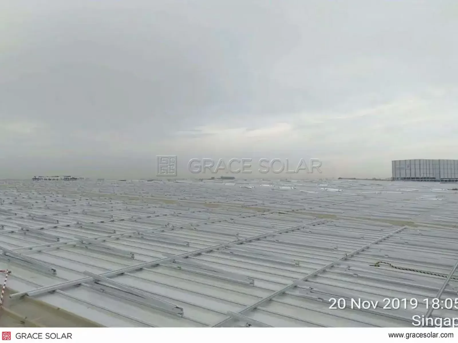 Grace Solar Singapore 3MW Rooftop PV System Full Installation Showcase