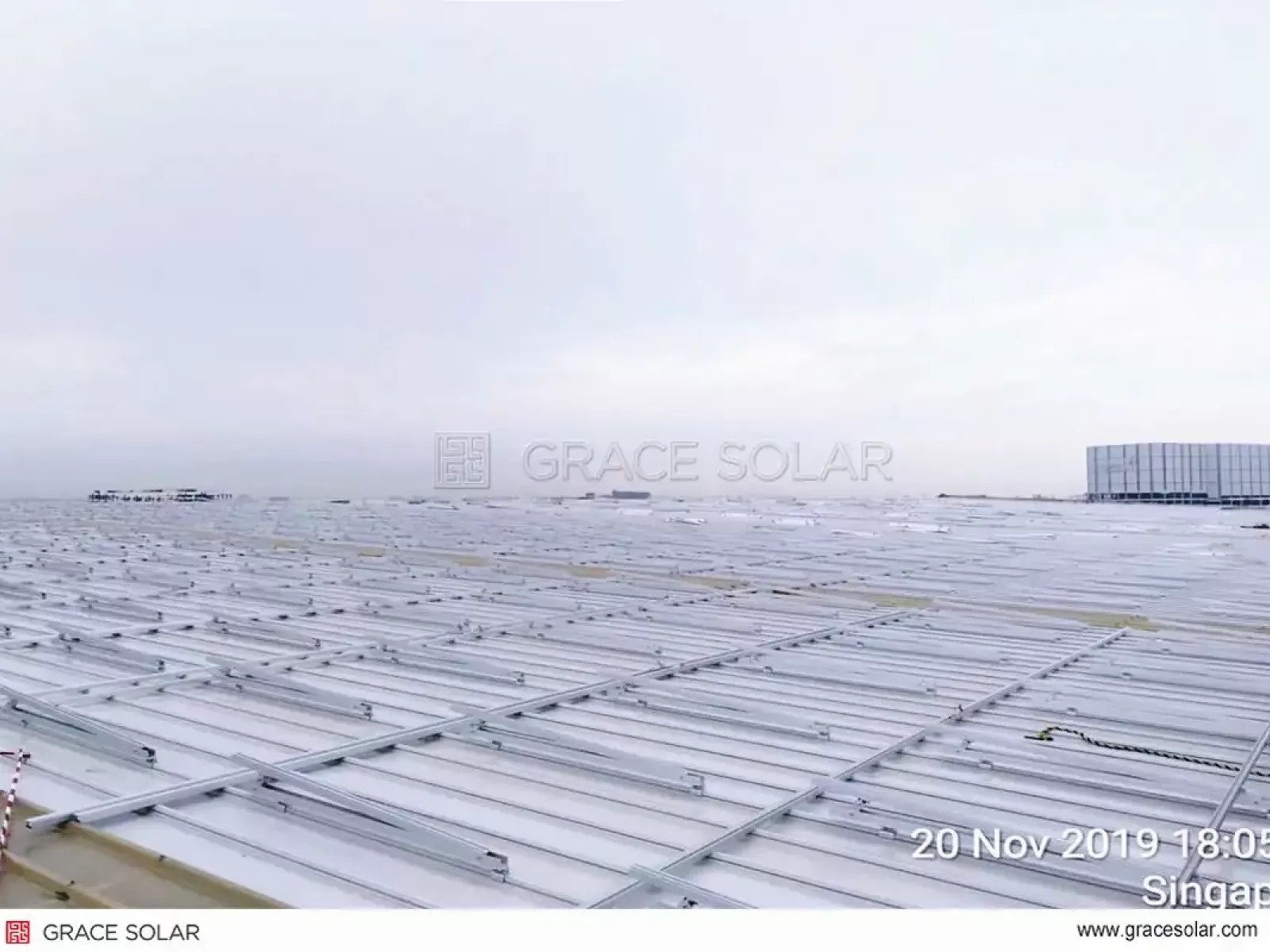 Grace Solar Singapore 3MW Rooftop PV System Full Installation Showcase