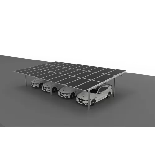 AIoT-Integrated Smart Solar Carport System with Dual Columns​
