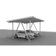 Carport With Solar Panel Roof - Type W