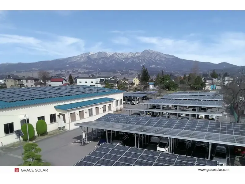 Système de montage pour carport solaire