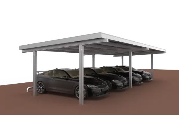 Type II Commercial Solar Carport Mounting System