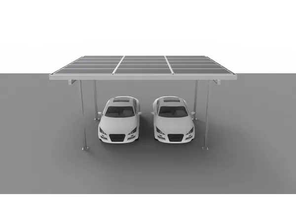 Sistema de Montaje para Cobertizo Solar Tipo II de Aluminio