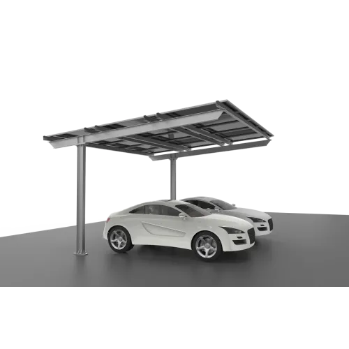 Pre-Assembled Single Column Solar Carport Solar Mount