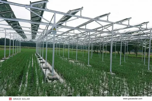 Sistema de Montaje Plano en Aluminio para Plantas Solares