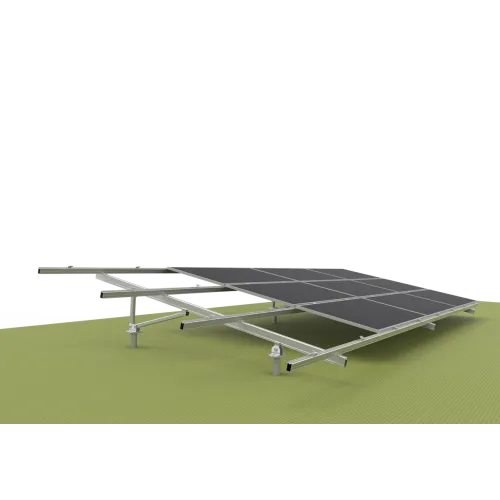 A-Type Ground Mounting System - Landscape Placement (Aluminum Alloy)