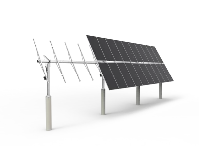 Adjustable Ground Mounting System - Portrait Placement ( Carbon steel )