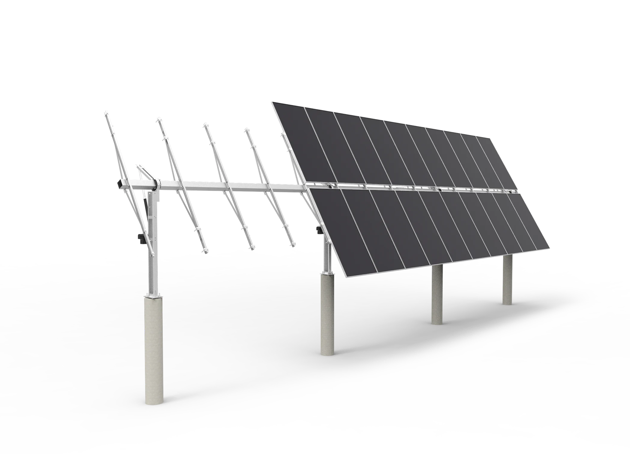 Adjustable Solar Ground Mounting System with 5-55° Tilt for Maximum Energy Efficiency – Grace Solar