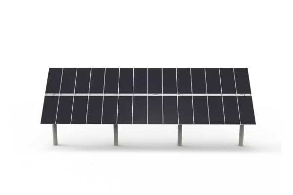 Sistema de Montagem em Solo para Painéis Solares