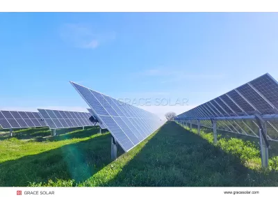 Système de Montage au Sol Réglable pour Panneaux Photovoltaïques Système de Montage au Sol Réglable pour Panneaux Photovoltaïques
