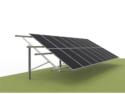 Structure de Fixation au Sol pour Panneaux Photovoltaïques Structure de Fixation au Sol pour Panneaux Photovoltaïques