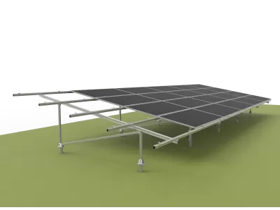N-Type Ground Mounting System - Landscape Placement ( Aluminum alloy )