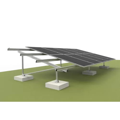 N-Type Ground Mounting System - Portrait Placement ( Aluminum alloy )