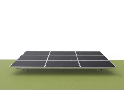 Non-leg Ground Mounting System - Landscape Placement ( Aluminum alloy )