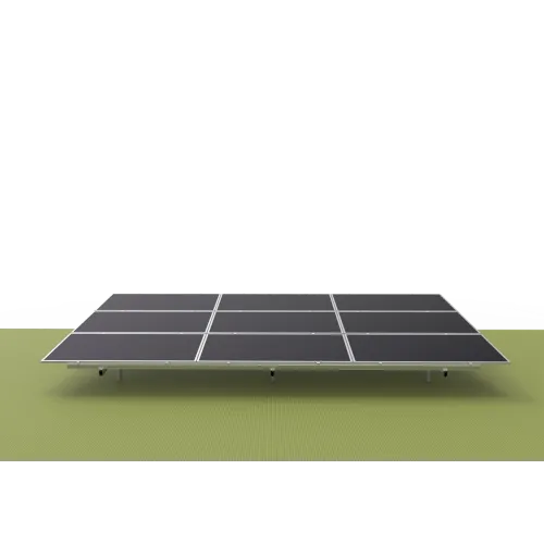 Non-leg Ground Mounting System - Landscape Placement ( Aluminum alloy )