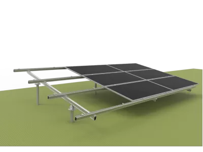 Non-leg Ground Mounting System - Landscape Placement ( Aluminum alloy )