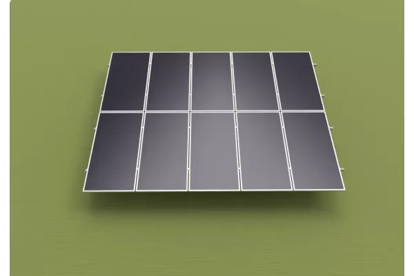 أنظمة تركيب الألواح الشمسية الأرضية PV